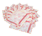 Kuber Industries Printed Non Wooven Saree Cover Set of 12 Pcs (with Zip Lock)
